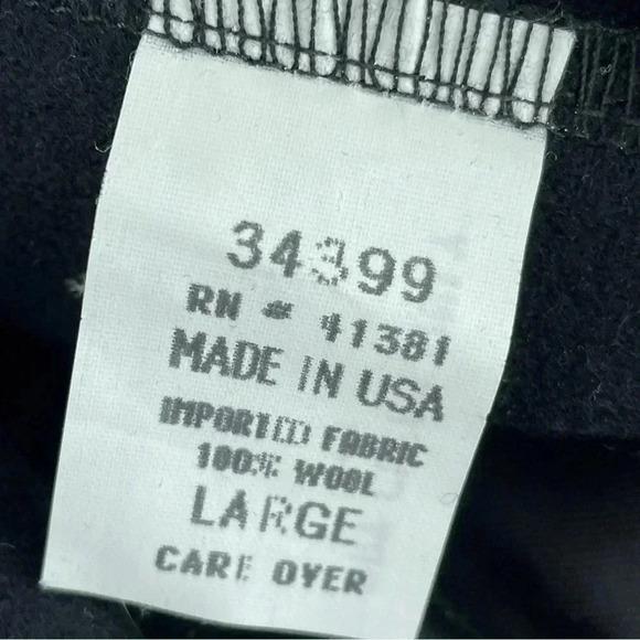 Vintage Polo Ralph Lauren Mens L 40 waist draw string casual wool pants 2028 - Picture 10 of 11